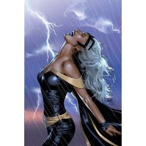 Uncanny X Men #449 Cover Storm Swinging by Greg Land 