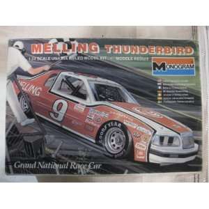    Melling Thunderbird Grand National Race Car Model Kit Toys & Games