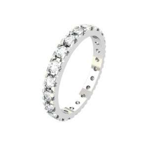  18Carati Diamond eternity ring 0.99 ct.   VR003 9.5 
