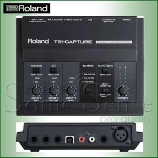 Roland UA33 UA 33 FREE PRIORITY SHIP Tri Capture USB Audio Interface 