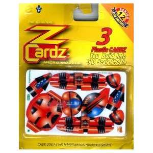  Z Cardz Micro Models Toys & Games