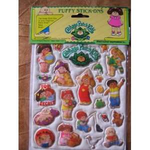   1983 CPK Cabbage Patch Kids Puffy Stick Ons Stickers 