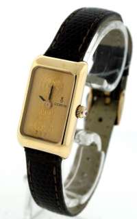 Corum 5gm Ingot, RARE Solid Gold watch  