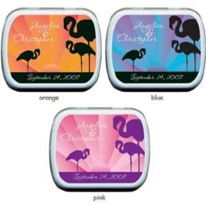  Wedding Mint Tins   Flamingo Sunrise