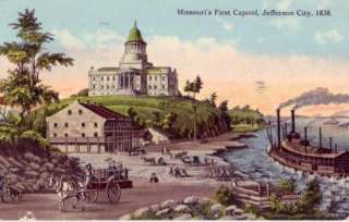 FIRST STATE CAPITOL JEFFERSON CITY, MISSOURI 1917  