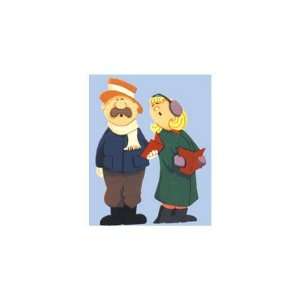  Man and Woman Carolers Plan   Woodworking Project Paper 