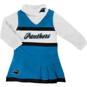  Reebok Carolina Panthers Infant Girls Panther Blue White 2 