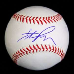 Hunter Pence Autographed Baseball   Oml Psa dna   Autographed 