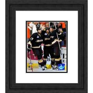  Framed McDonald/Penner/Getzla Anaheim Ducks Photograph 
