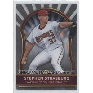  2011 Topps Finest Stephen Strasburg Base Card #59 Baseball 