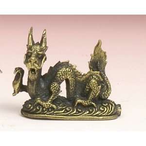   Dragon   White Metal Statue   Made In India