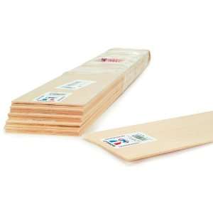  Basswood Sheets 1/16x3x24 (15) Toys & Games