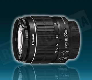 CANON EF S 18 55mm f/3.5 5.6 IS II Lens for T2i T3i BRAND NEW Free 