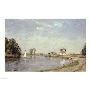   , 1871 Finest LAMINATED Print Camille Pissarro 24x18