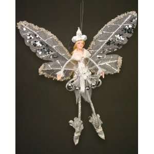  Silver star night star fairy ornament 8 