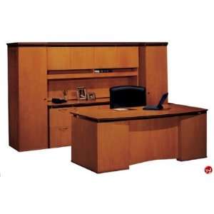   OFS Contour, Veneer Executive Office Desk Workstation