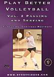 Coaching Volleyball Dvd Passing & Serving Skill video  