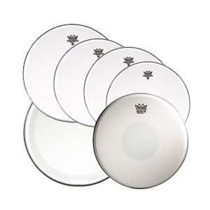  Remo Clear Emperor Fusion Sizes Drum Head Pre Pack (with 