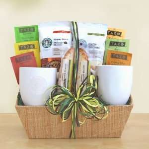 Starbucks Tea & Coffee Gift Basket  Grocery & Gourmet Food