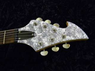 Hand painted custom Flying V style Heavy Metal rock guitar body neck 