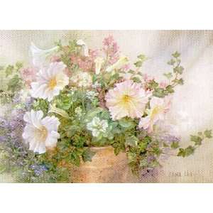  Lena Liu   Potted Petunias Canvas