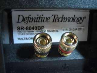 D50) Definitive Technology SR 8040BP Bipolar Surround Speaker  