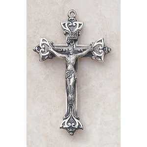 STERLING SILVER CRUCIFIX CATHOLIC RELIGIOUS FINE JEWELRY ROSARY 