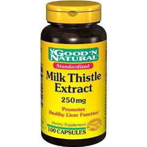  Standardized Milk Thistle Silymarin 250 mg 100 Capsules by 