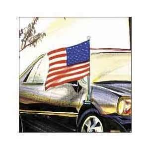  U.s. Auto Fender Flag Kit With Ball Ornament and Claw 