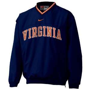  Nike Virginia Cavaliers Navy Classic Windshirt Sports 