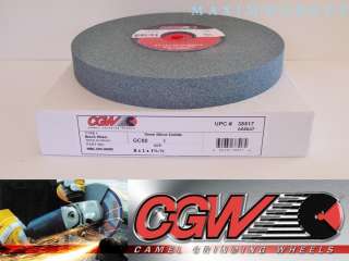 Bench Grinding Wheel 8x1x1 Green Silicon Carbide 80grit  