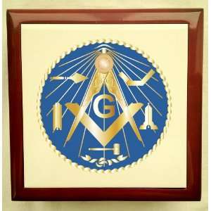 Masonic Jewelry Box