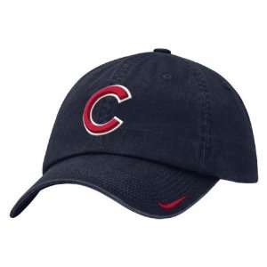   Cubs Navy Blue Relaxed Stadium Adjustable Cap