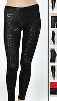 Spotted Sequin Leggings  