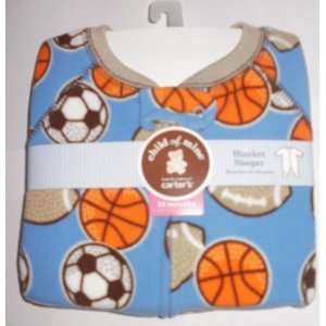  Carters Footed Pajamas Blanket Sleeper 18 Months   Sports 