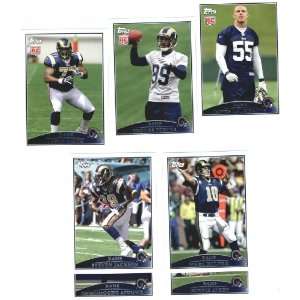  2009 Topps St. Louis Rams Complete Team Set (13 Cards 