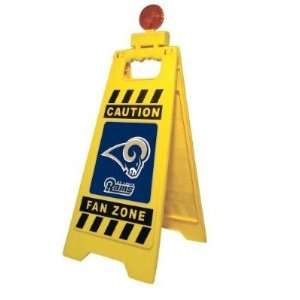  St. Louis Rams 29 inch Caution Blinking Fan Zone Floor 