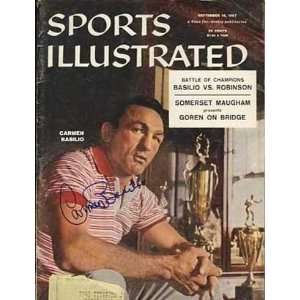  Carmen Basilio (Boxing) Sports Illustrated Magazine 