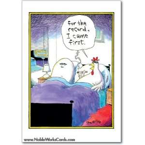   Card I Came First Humor Greeting Glenn McCoy