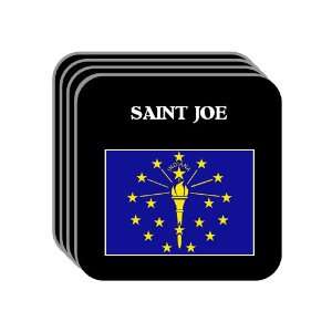  US State Flag   SAINT JOE, Indiana (IN) Set of 4 Mini 