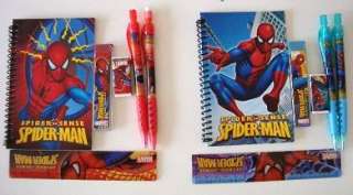 Lot 12 Marvel Spiderman Stationery Set Party Favor *I*  