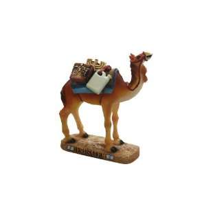  11 Centimeter Polyresin Camel with Jerusalem Everything 