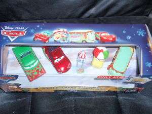 Disney Cars MATER SAVES CHRISTMAS 5 Pack LUIGI GUIDO +  