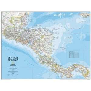   Maps RE00620011 Central America Map Map Type Basic