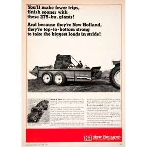  1967 Ad New Holland Sperry Rand Tractor Load Truck Model 
