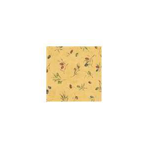  Large Olive Sprigs on Gold Wallpaper in Fresh Kitchens 4 