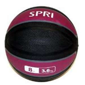  SPRI MED 8R 8lb Xerball   Plumb & Black