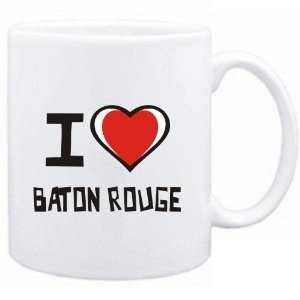  Mug White I love Baton Rouge  Usa Cities Sports 