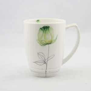 Fine China Lamour Green Mug Set 