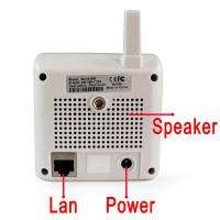 Wireless Built in Speaker WIFI 2 way Audio Network Webcam Infrared LED 